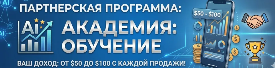 Партнерская программа: курс *ИИ обучение и создание актива*